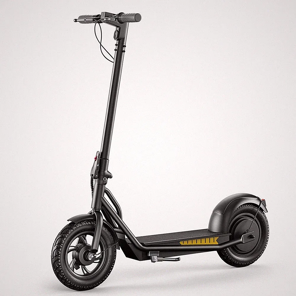 500W 12-Zoll Reifen Elektroroller für Erwachsene, 55 km Reichweite