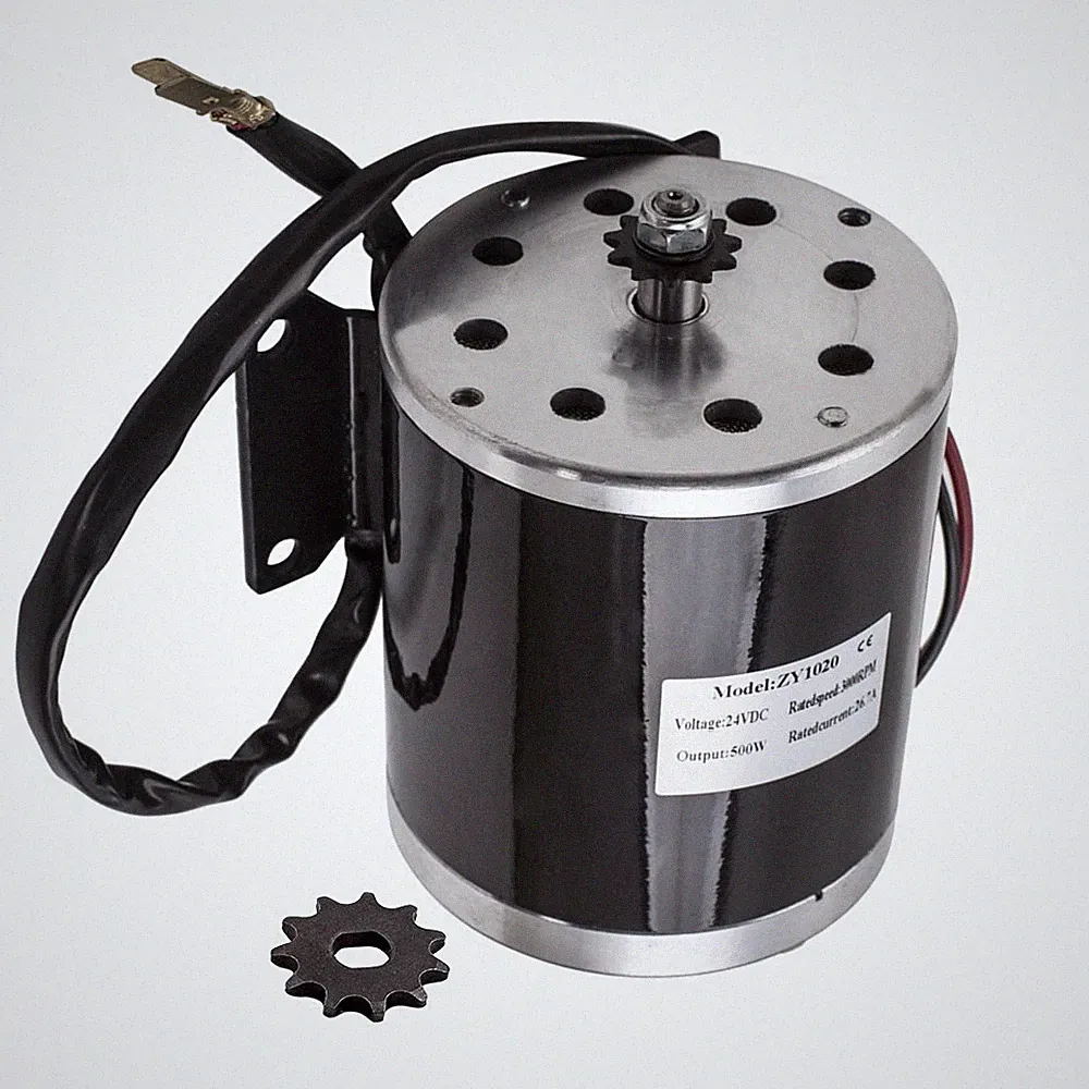 Elektroroller Motor 24V 500W for Gokart Brushed E Bike 500 Watt Elektromotor
