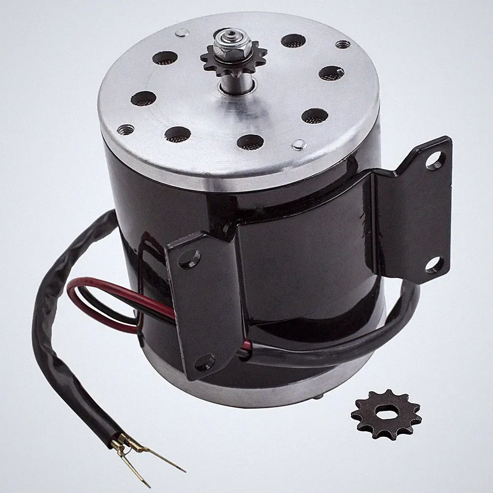 500W 24V DC Gleichstrommotor for DIY Elektroroller Go-Kart E-Scooter NEU