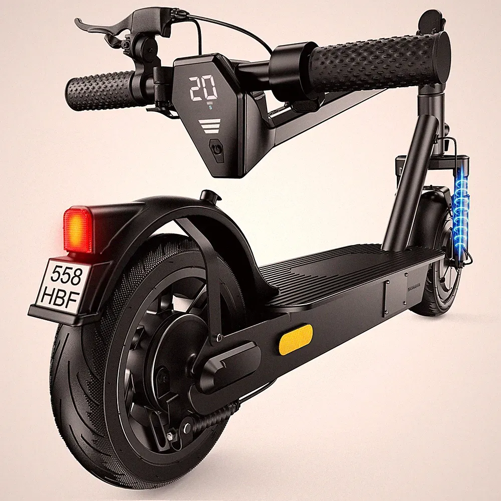 500W Motor E-Scooter Mit Straßenzulassung Elektroroller ABE Bis 45 KM 20 KM/h DE