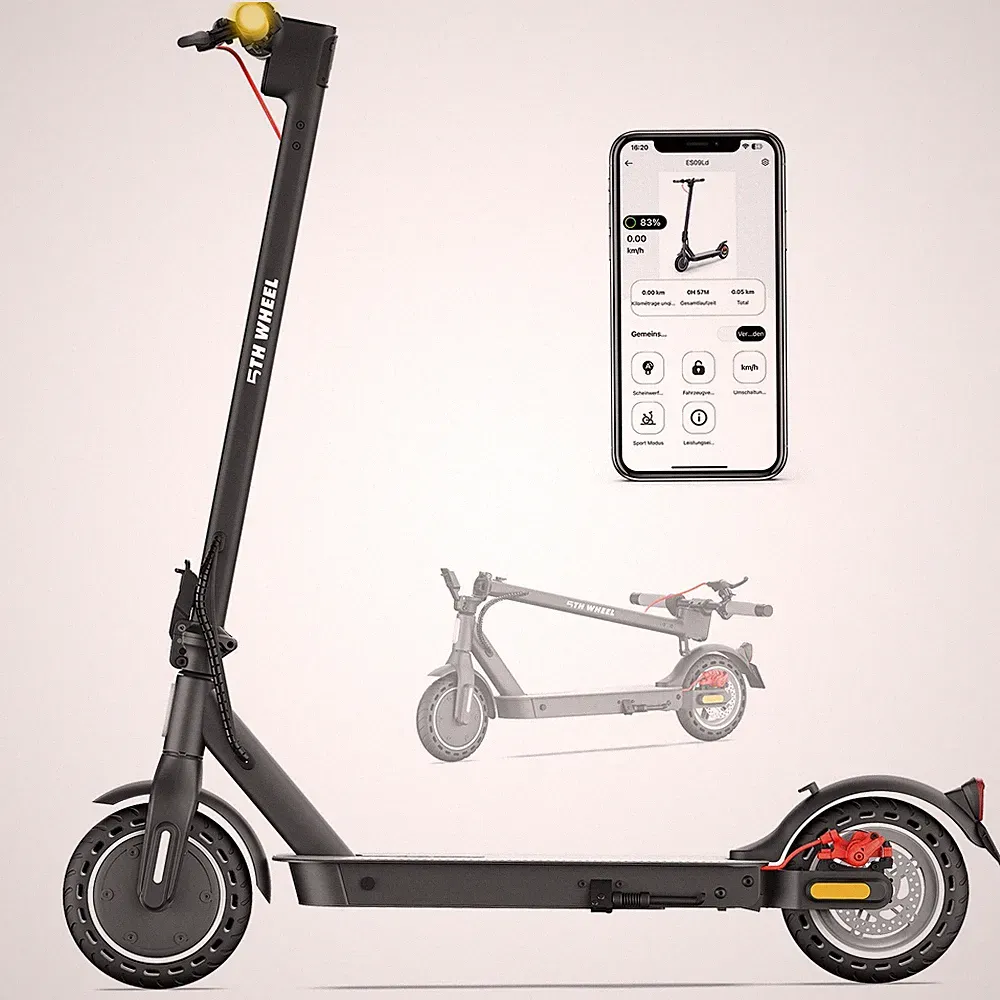 5TH WHEEL 8,5'' Elektroroller 350W E-Scooter mit Straßenzulassung ABE E-Roller