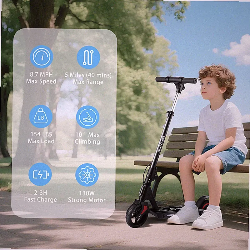 6.5" Elektroroller Simate S2PRO Kinder E Roller 14kmh Electric Scooter 130W 70kg