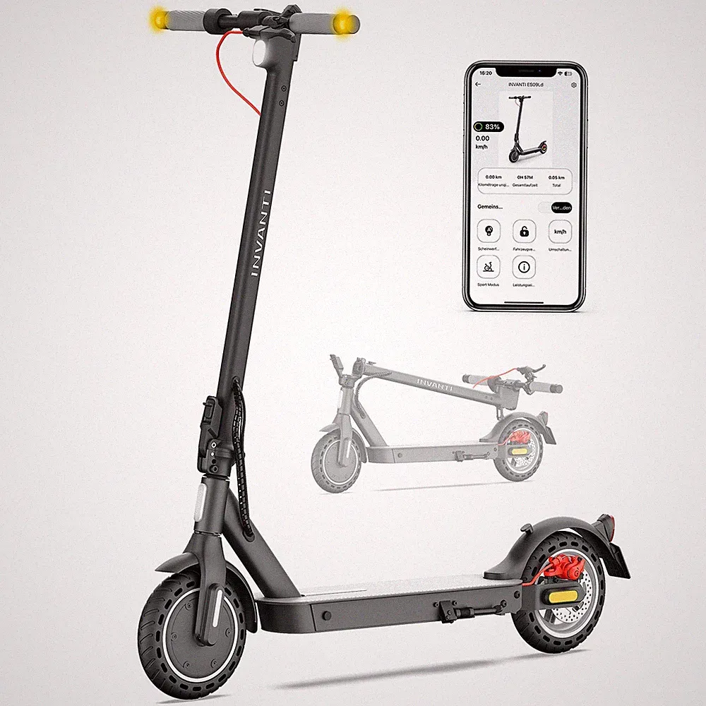 8,5'' E Scooter Mit Straßenzulassung Elektroroller 350W 7.5AH off-road E-Roller