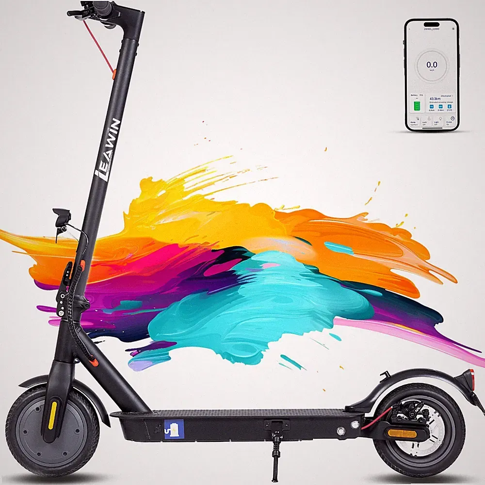 8,5'' E9 E-Scooter mit Straßenzulassung 350W 7,5Ah Elektroroller Faltbar mit APP