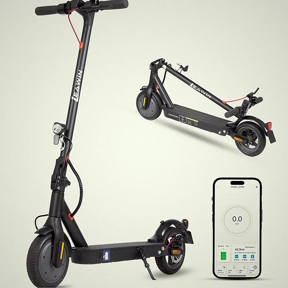 8,5 Zoll E-Scooter mit Straßenzulassung 350W 7,5Ah Elektroroller Faltbar mit APP