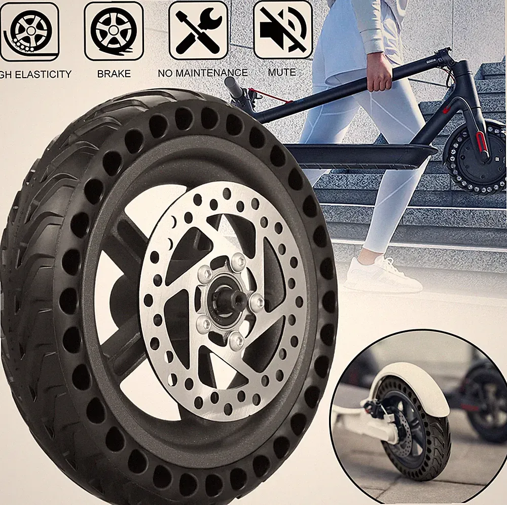 8,5 Zoll Ersatzreifen Solid Reifen für Xiaomi M365 Reifen E-Scooter Ersatzräder