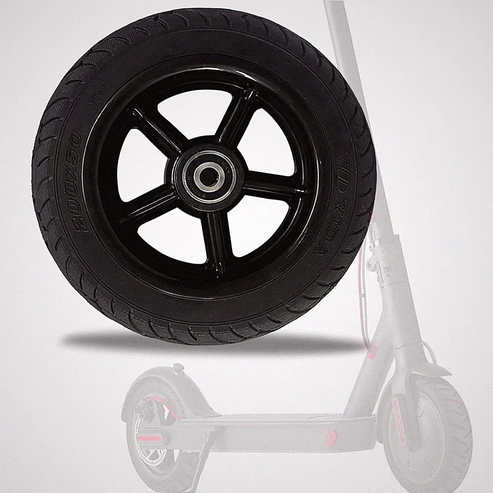 8 Zoll E Scooter Reifen, Elektroroller Vollgummireifen 200x50, Nicht Pneumati...