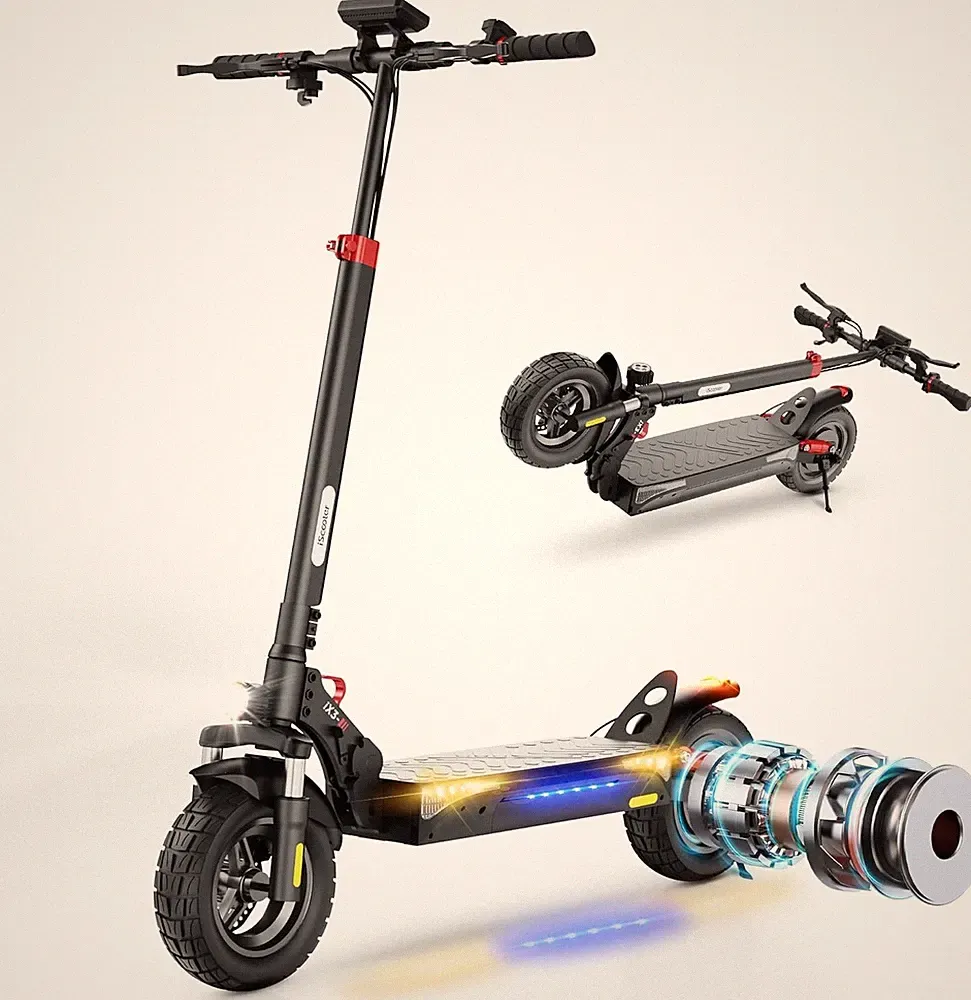800W Elektroroller iscooter iX3 E-Scooter 10 Zoll Faltbarer Off-Road Escooter DE