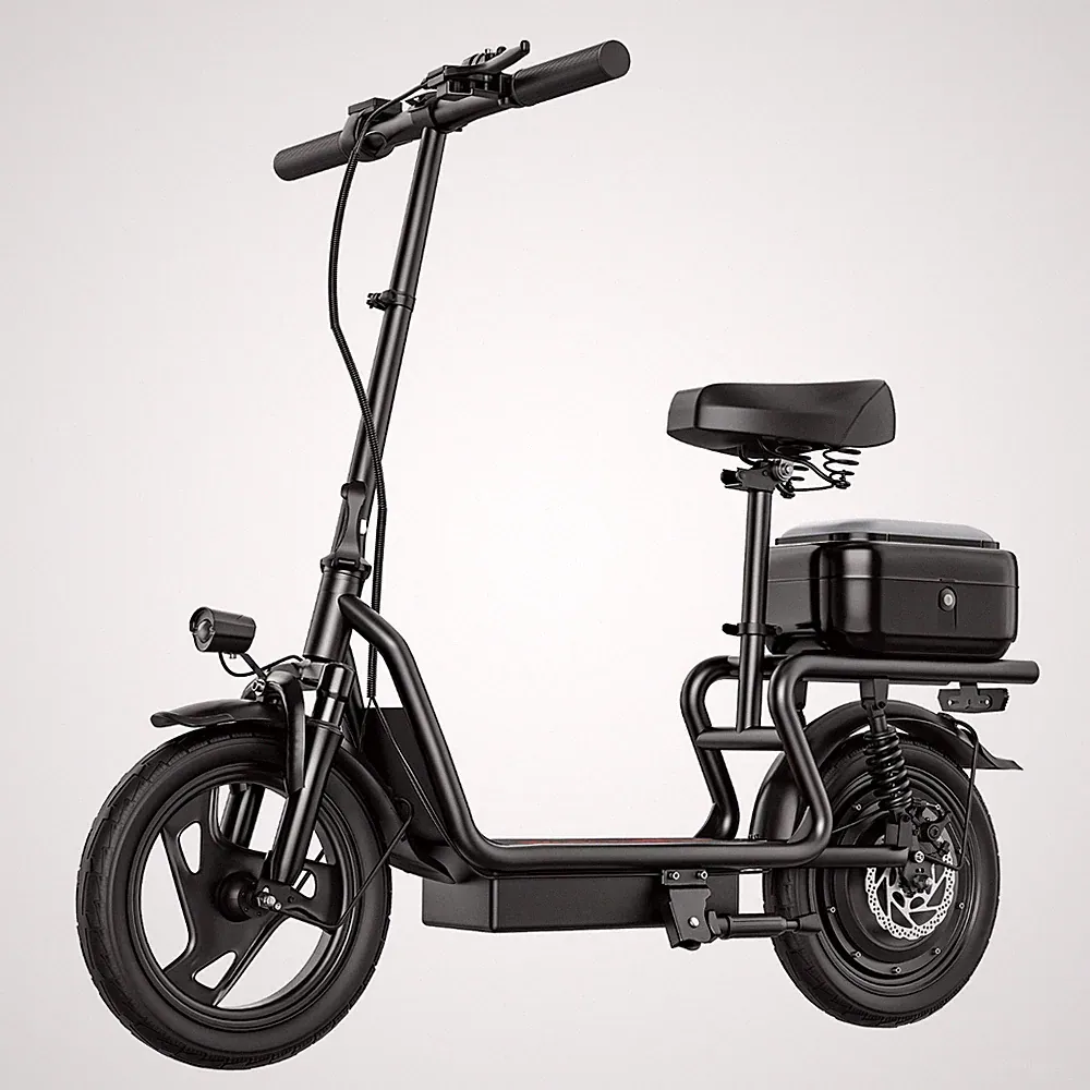 800W Faltbarer Elektroroller ZAZAWORK X14 15AH 35KM E-Scooter 14 Zoll mit Korb