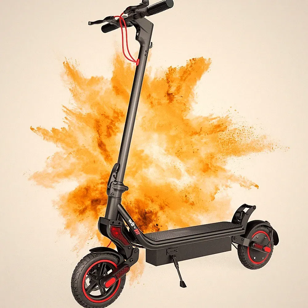 9.3" Elektroroller 500W 14AH 40km/h Leichtgewicht E-Scooter Faltbar APP 120KG