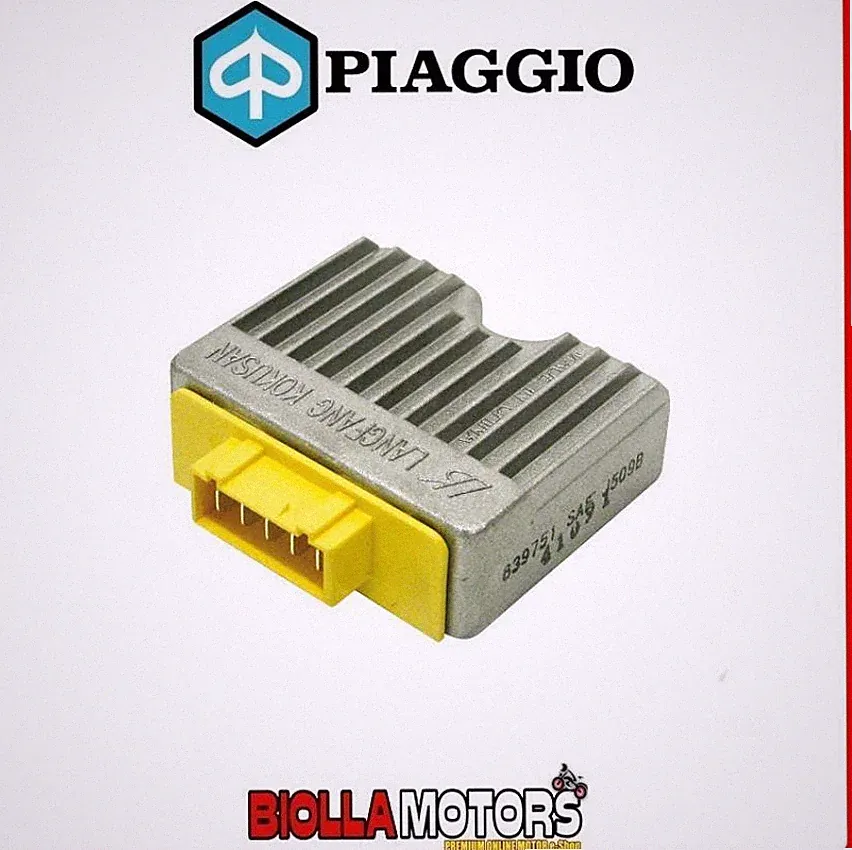9693825 ORIGINAL SPANNUNGSREGLER PIAGGIO Fly 50 4T 2V 25-30Km/h 2012-201
