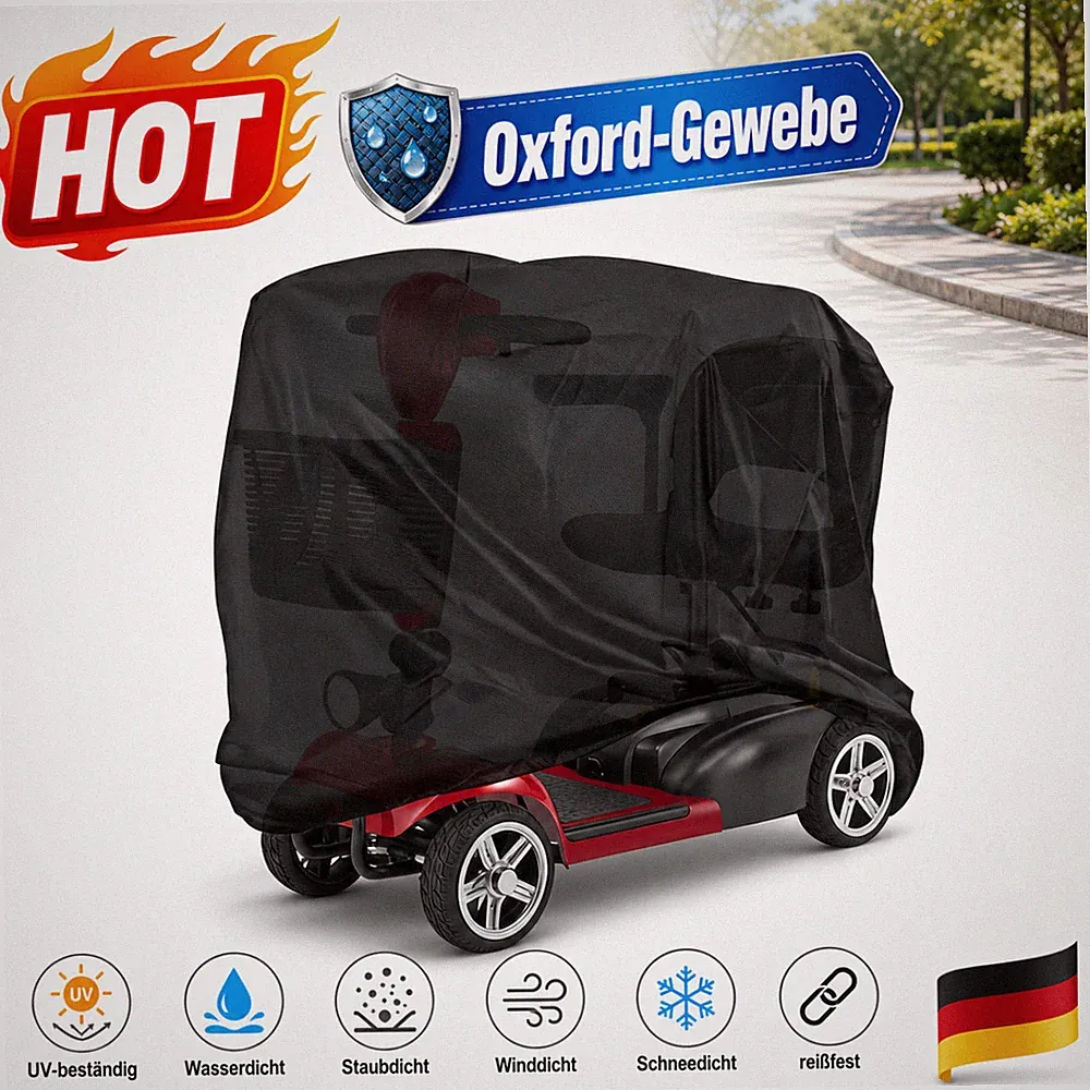 Abdeckhaube Wasserdicht Oxford-Stoff Aufbewahrungstasche Elektro-Scooter