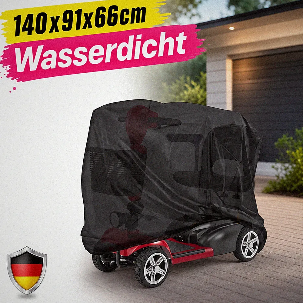 Abdeckplane Wasserdicht Oxford-Stoff Rollstuhl Elektromobil Outdoor Regenschutz