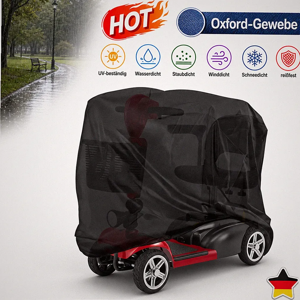 Abdeckung Wasserdicht Staubdicht Mobilitätsroller Elektro-Scooter Seniorenmobil