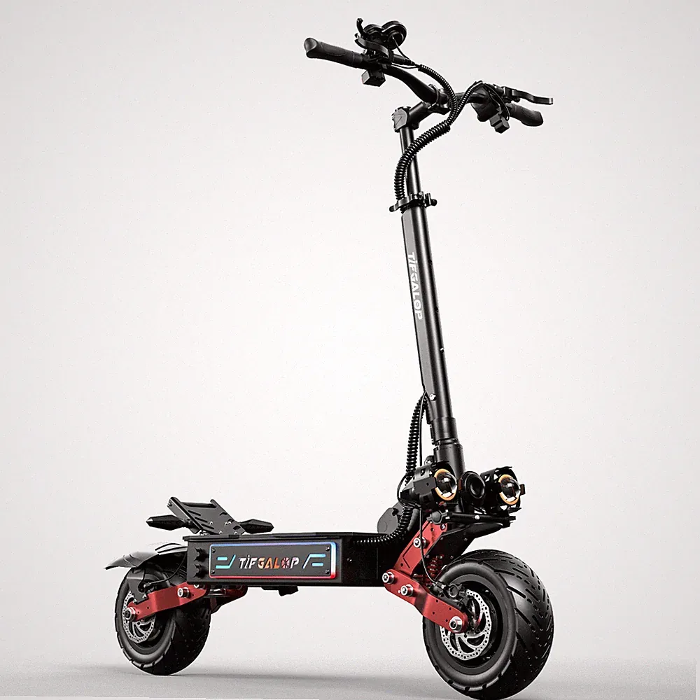 Adult electric scooter, 6000W, 60V 33AH battery, 12-inch tires, range 80-100km