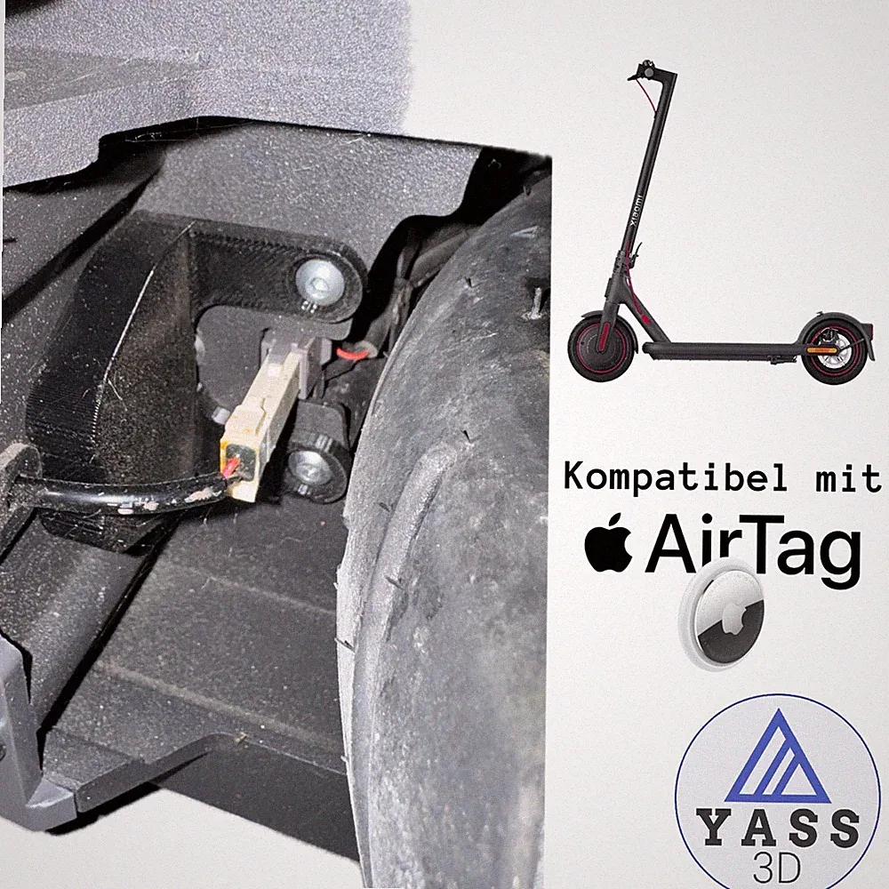 🛴AirTag Versteck unter Kotflügeln 🛴Elektroroller Xiaomi MI 4 Pro Andere Modell