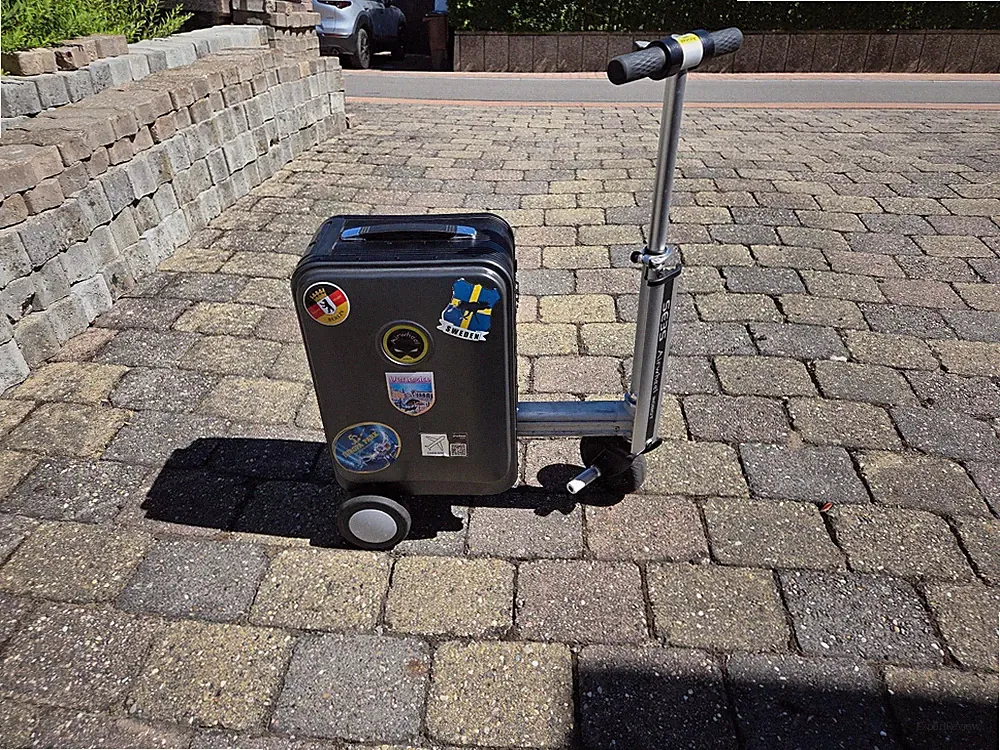 Airwheel SE3S Smart Elektro Roller Koffer 3x Akkus inkl.