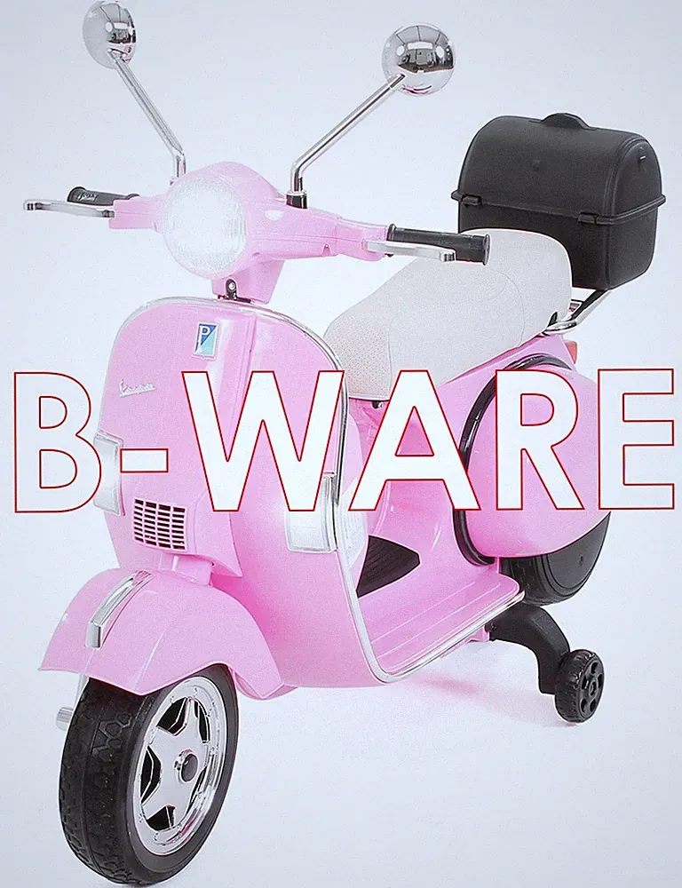 B-Ware Kinder Elektro Roller Vespa Scooter Elektroroller Kinderroller Stützräder