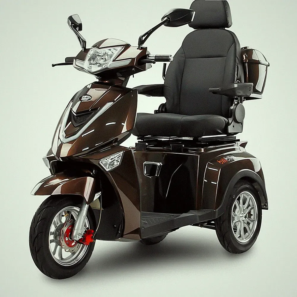 BILI BIKE SHINO G4 GEL Elektrischer Dreirad-Roller 1000W 25 km/h 60 km Reichweit