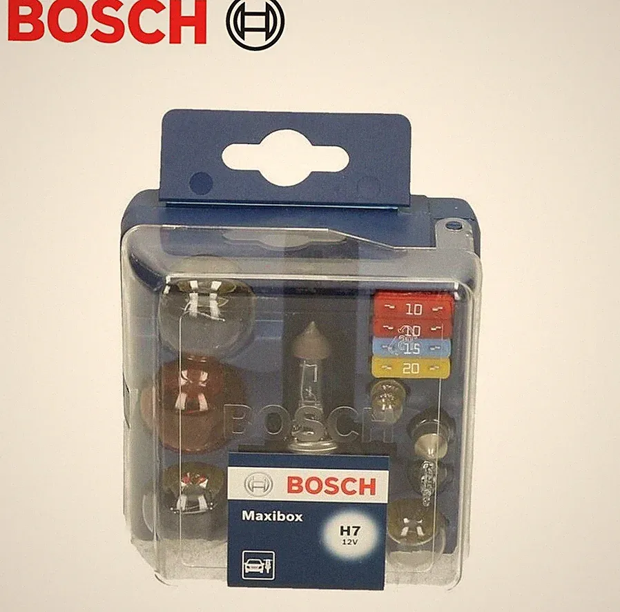 BOSCH 1987301113 Maxibox Gluhlampen Set Gluhlampensatz H7 + P21W PY21W R5W A10