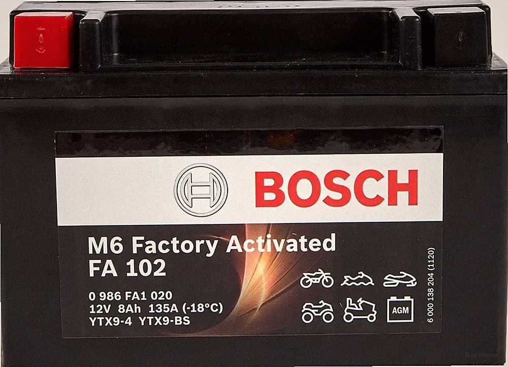 Bosch Gel Batterie YTX9-BS Für KYMCO Agility 200 PLUS R16 12V 8Ah