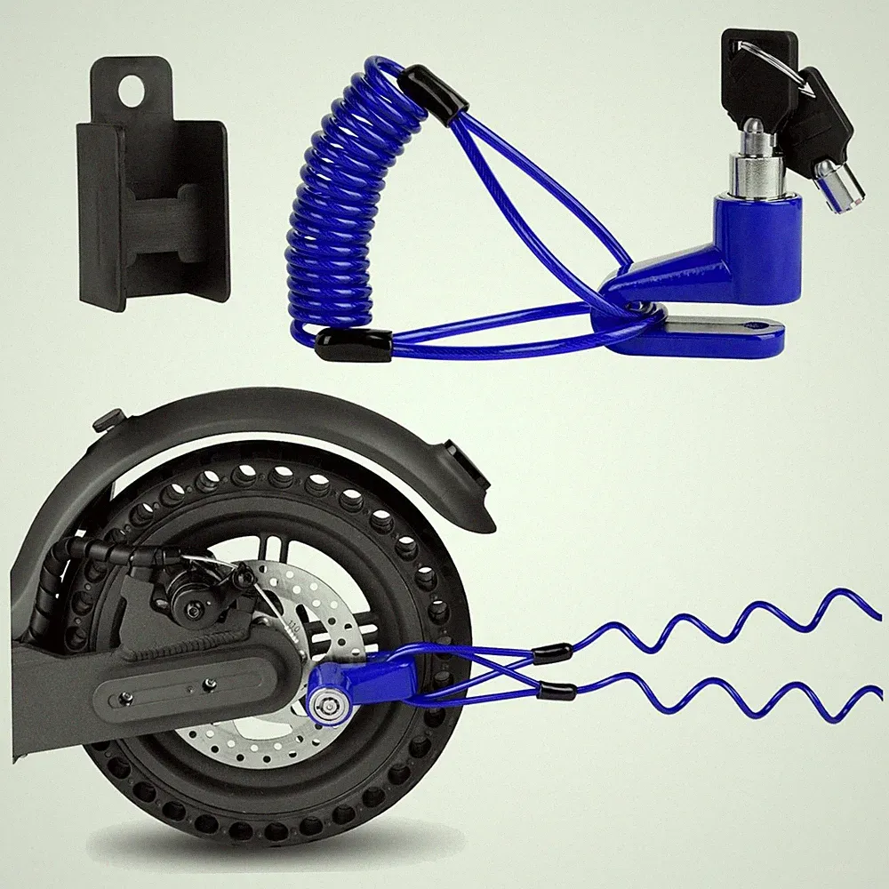Bremsscheibenschloss, Scheibenbremsschloss für Elektro-Roller-Diebstahl, Stah...
