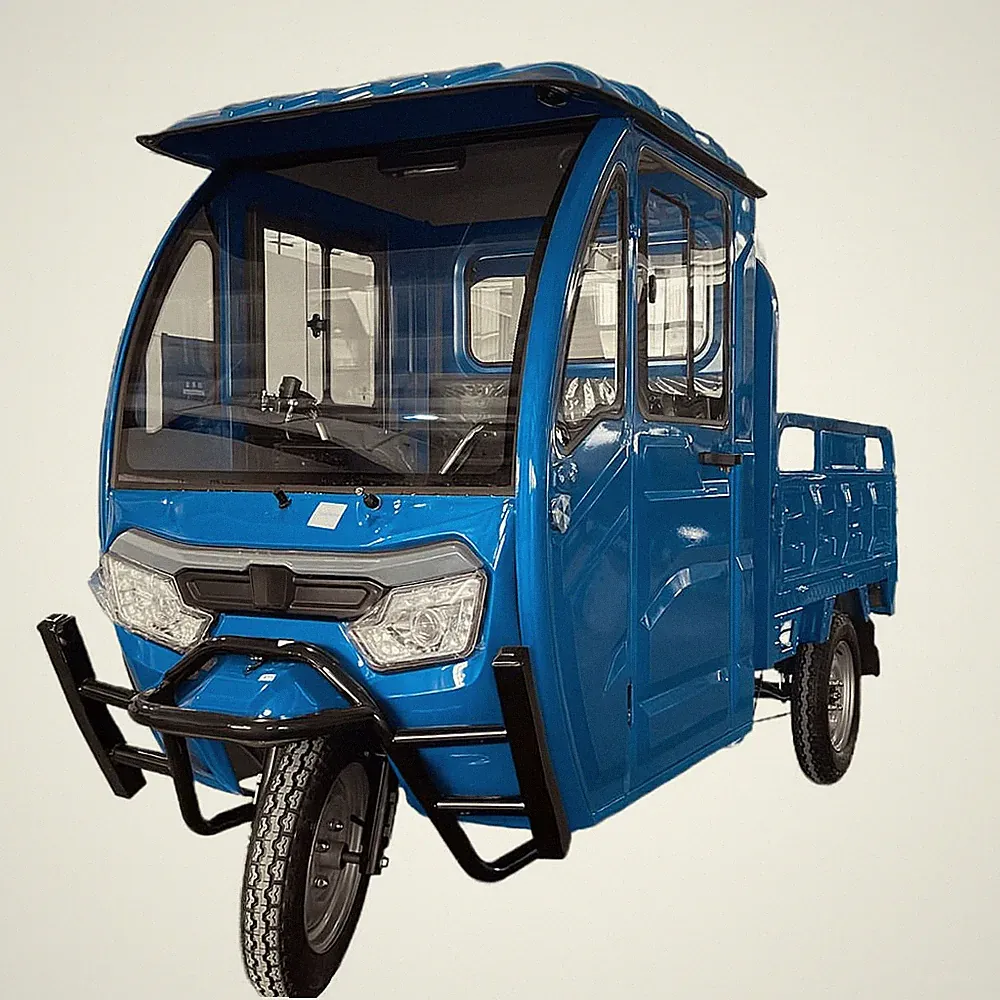 Cargo Volt Pro Elektro Lasten-Dreirad Lenker 25kmh 72V 58Ah 3kW Kabinenroller