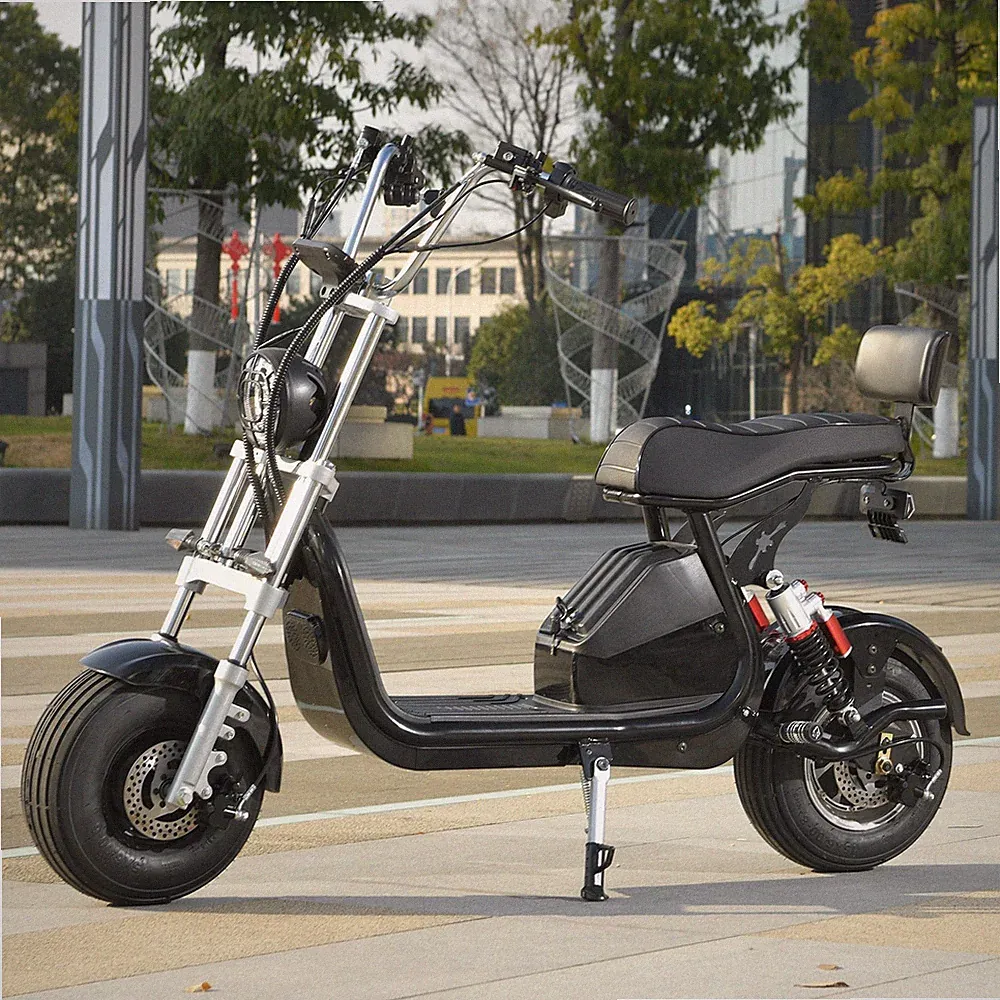 Citycoco 1500W Elektroroller Geschwindigkeit 25-45KM/H Belastung 150kg EU COC