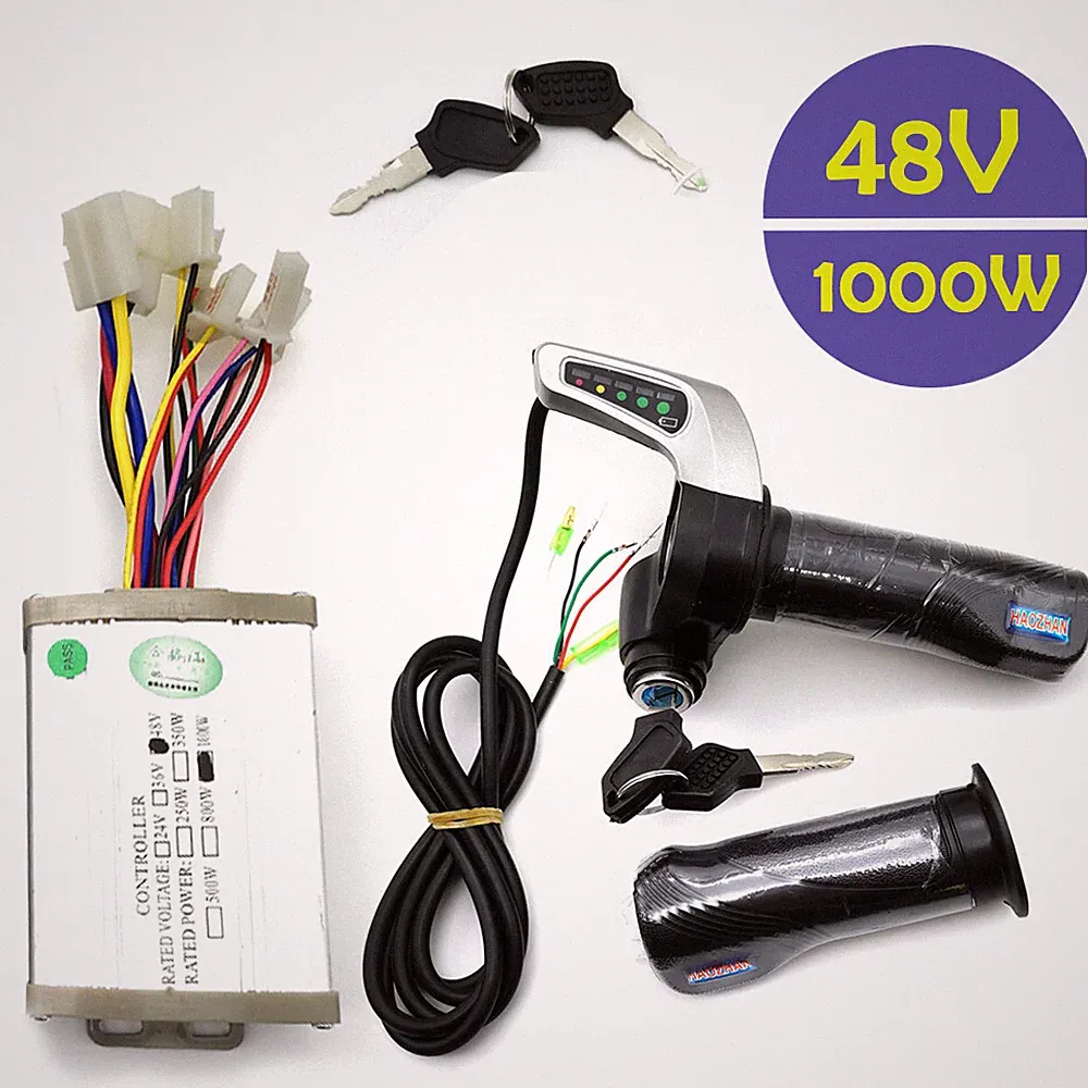 DC 48V 1000W Motor Gebürstet Controller für Elektro-Fahrrad & Roller DHL DE