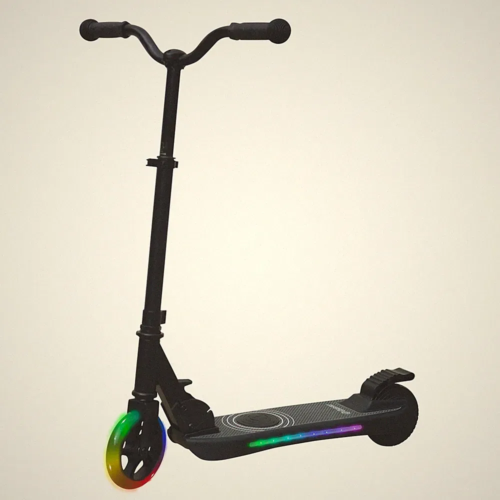 Denver SCK-5500B Kinder-Tretroller mit Elektromotor Schwarz "Gratis Versand"