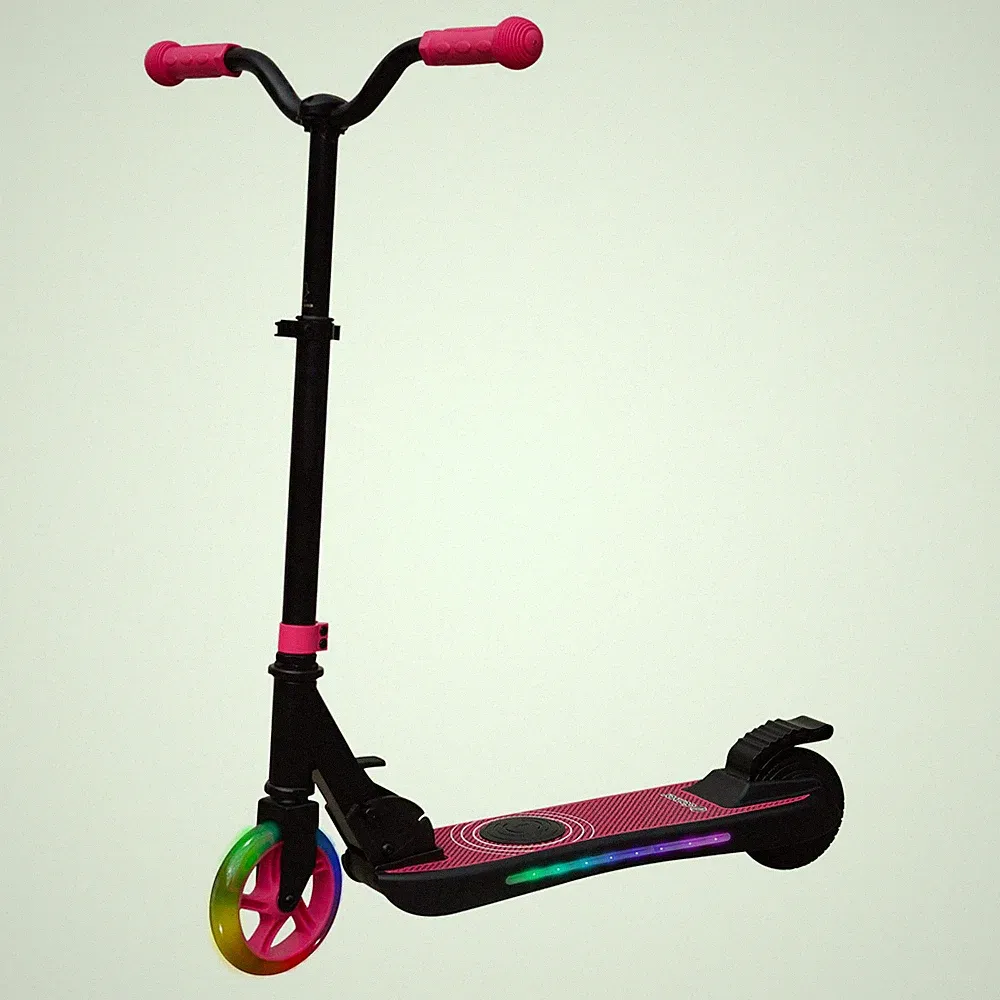 Denver SCK-5500P Kinder-Tretroller mit Elektromotor Pink "Gratis Versand"
