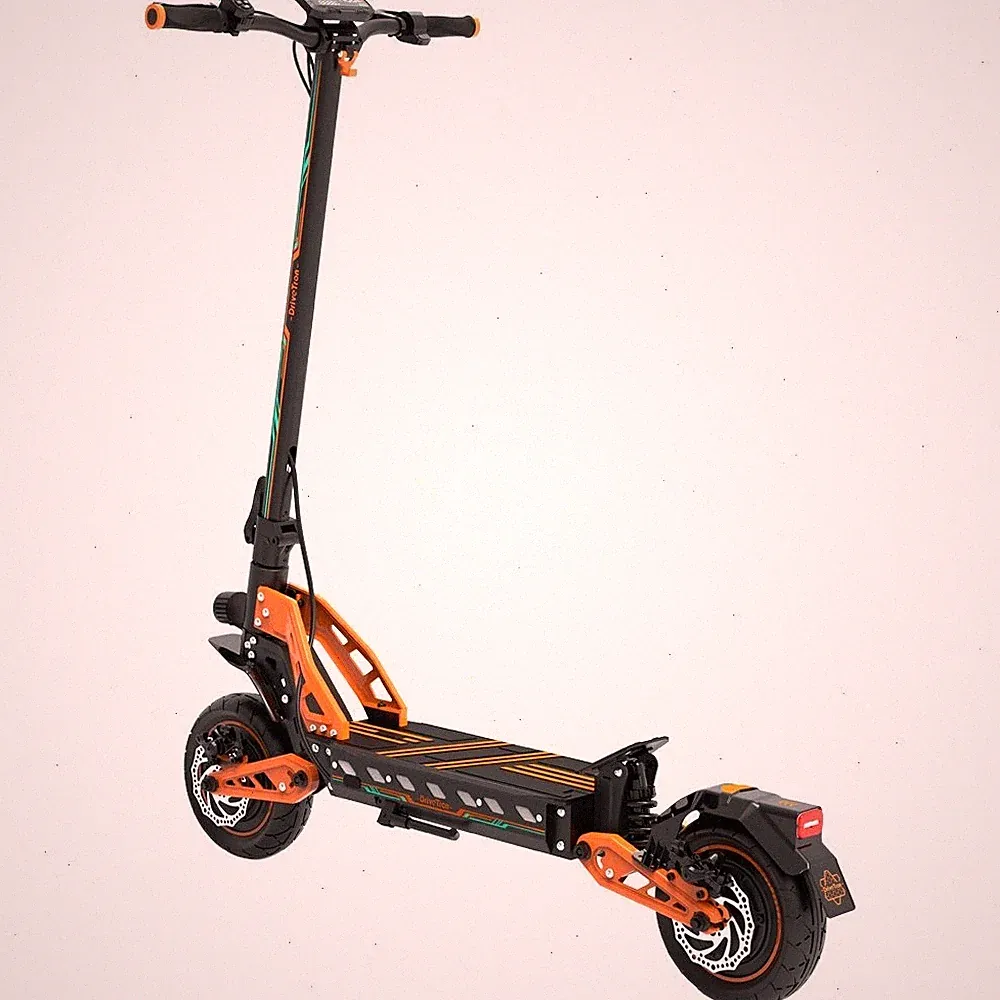 DriveTron DT10 Elektroroller 52V 20,8Ah 10in Klappbarer Elektroroller 75KM Range