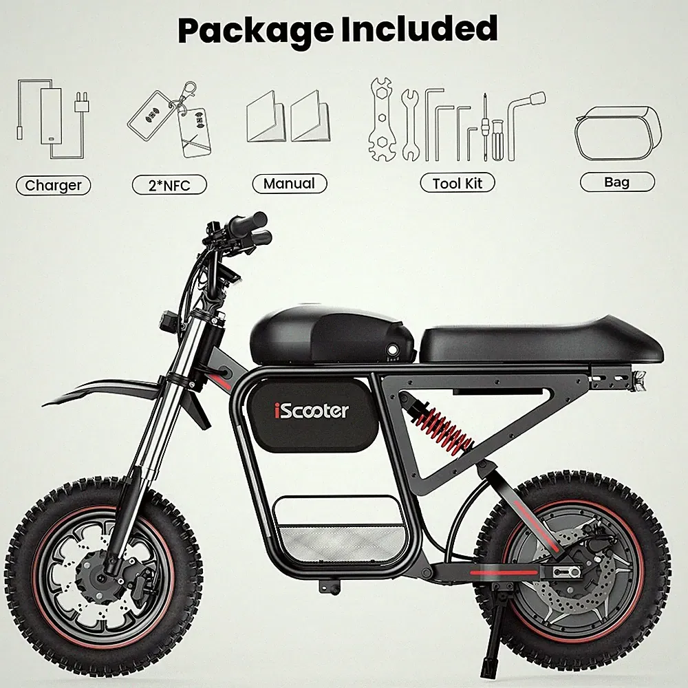 DX5MAX 17" E-Scooter Elektroroller 2000W 20Ah Elektro Motorrad Offroad Bis 70kmh