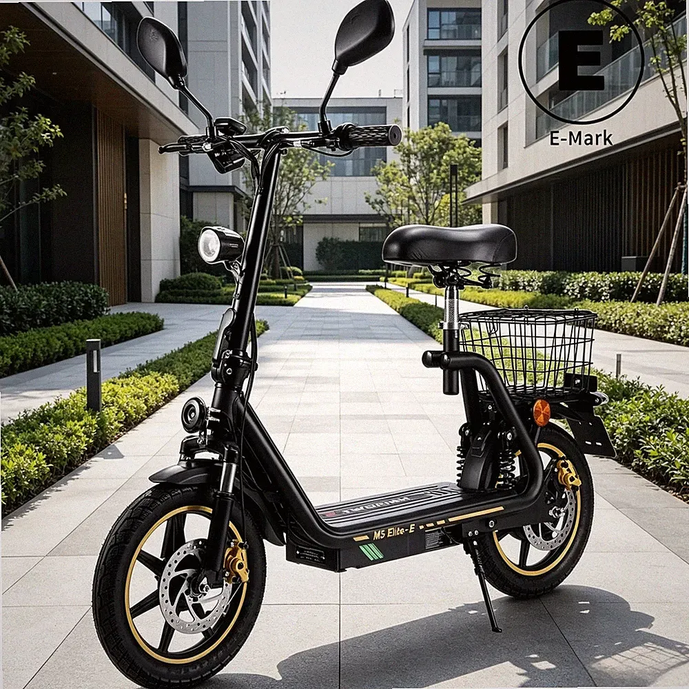 E-Bike14Zoll Elektroroller Mit Straßenzulassung 48V13AH E-Scooter für Erwachsene