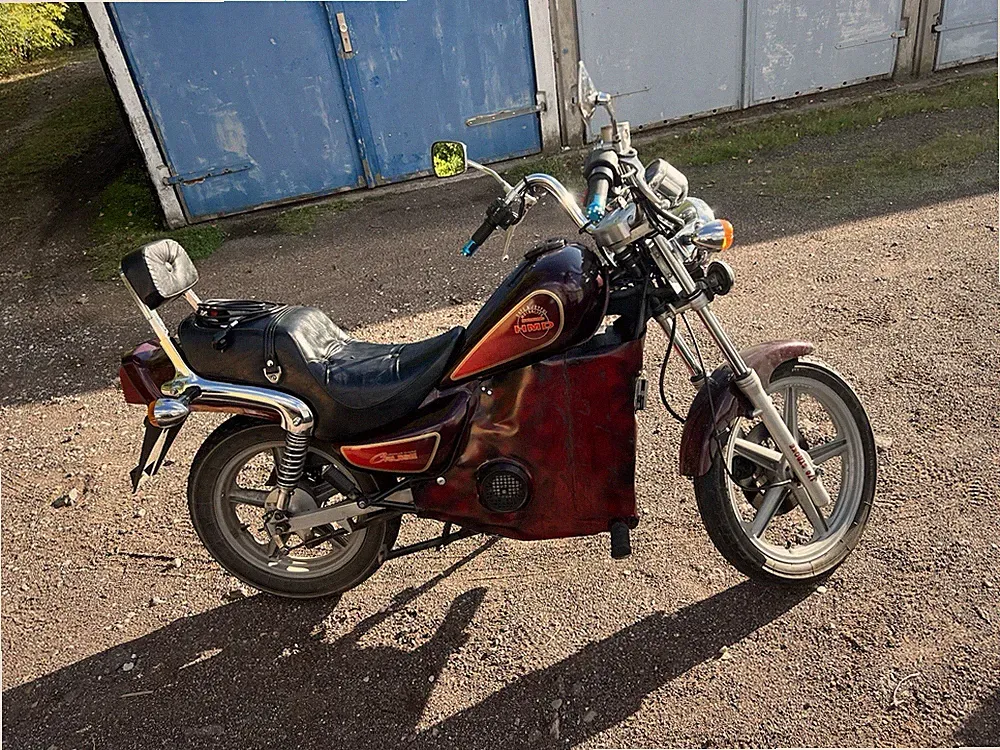 E-Chopper 45km/h Bastler- Nur Privatgelände