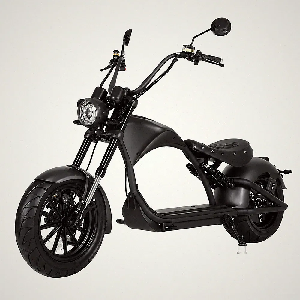 E-Chopper Straßenzulassung 2000W 60V 30AH 45km/h Citycoco, Elektroroller COC EEC
