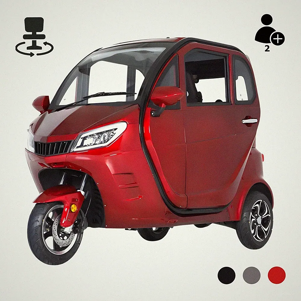 E-Kabinenroller 3-Rad EV31 · bis 60 km Reichweite · 2 Personen · 60V 58Ah