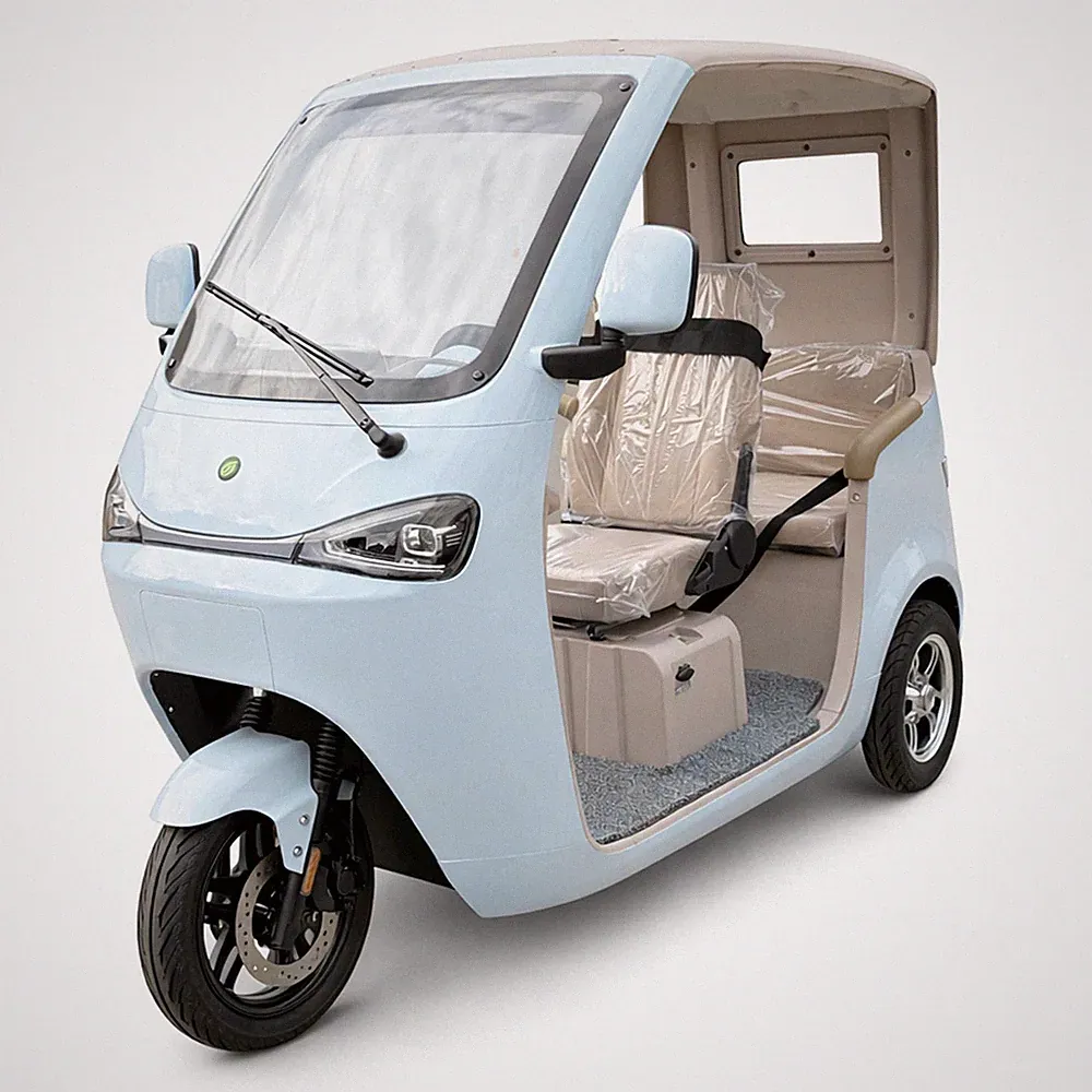 E-Kabinenroller Urban Hopper Cabin Flex 1.2 KW 25 km/h Reichweite 70km Hellblau