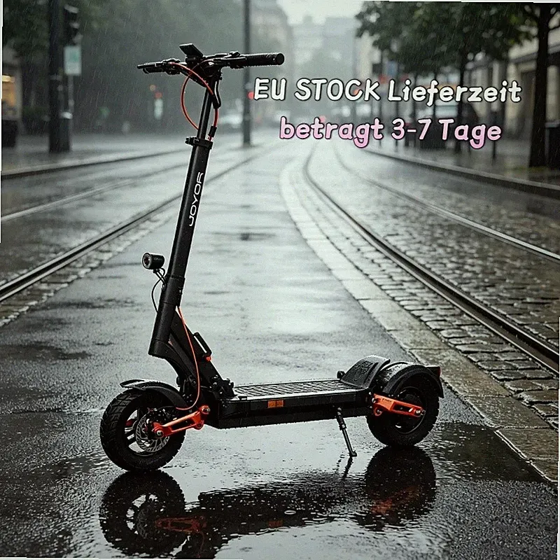 E-Roller,40-100km Reichweite, 150kg hydr. Dämpfung, faltbar JOYOR T6E(ABE)