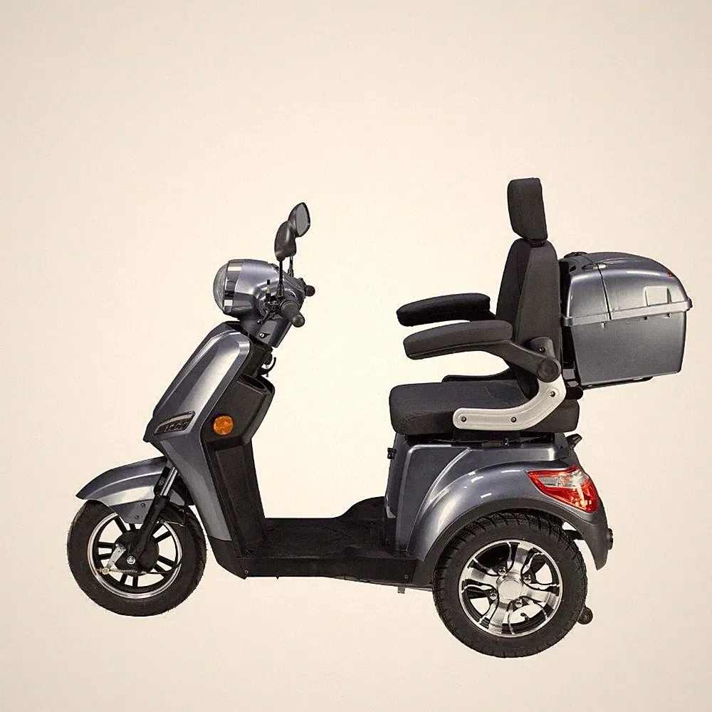 E-Roller Elektromobil 3-Rad Seniorenroller 1000W 25 km/h 60V 20Ah bis 50 km