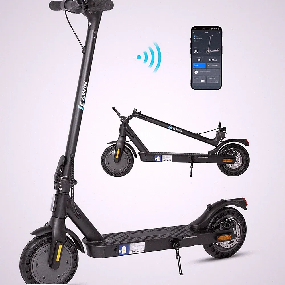 E-Scooter 10'' Faltbar Off-road E-Roller 500W Elektroroller 10,4Ah Elektroroller