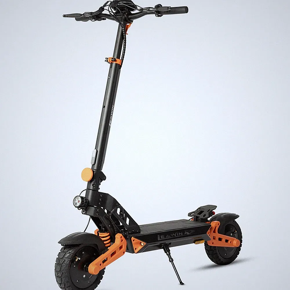 E-Scooter 10''Klappbarer Elektro-Scooter 45km/h Offroad E-Roller 1600W 48V/20Ah