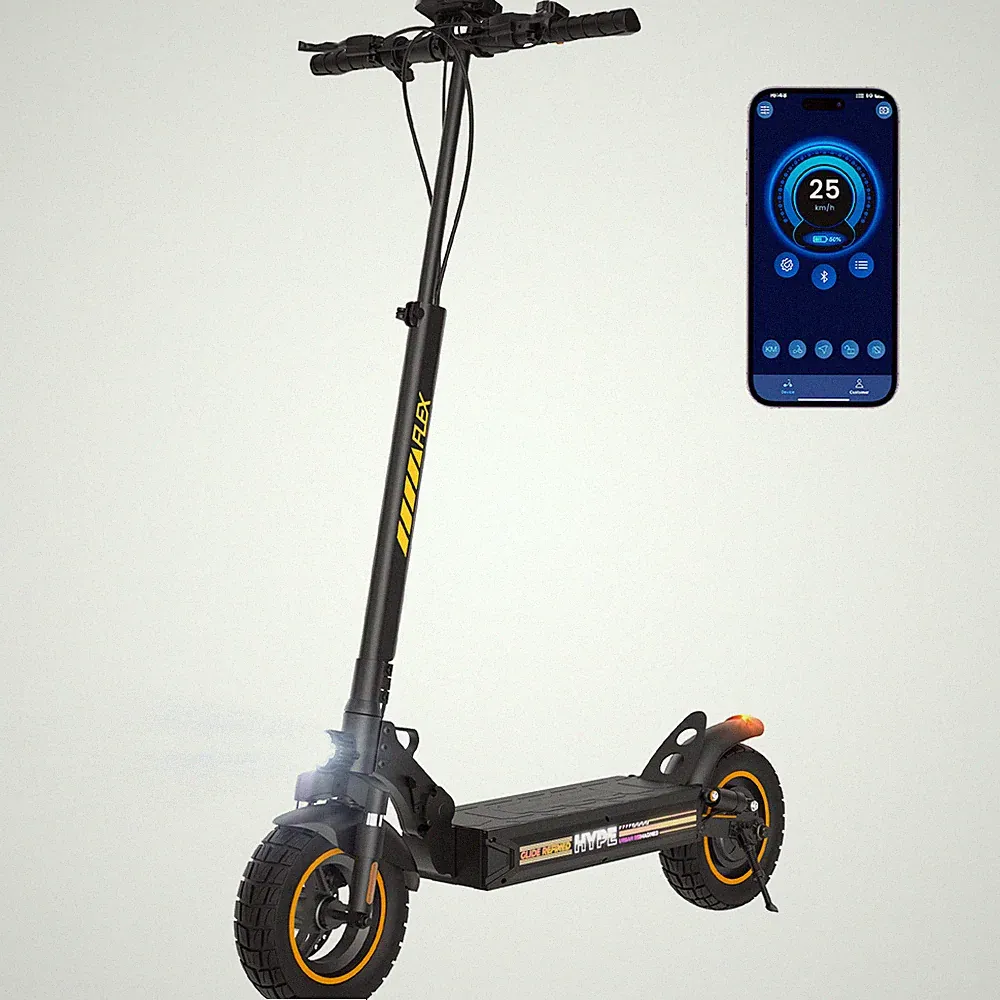 E-Scooter 10 Zoll Elektroroller 48V9Ah Elektro-Roller APP 25km/h bis 120KG 35km+