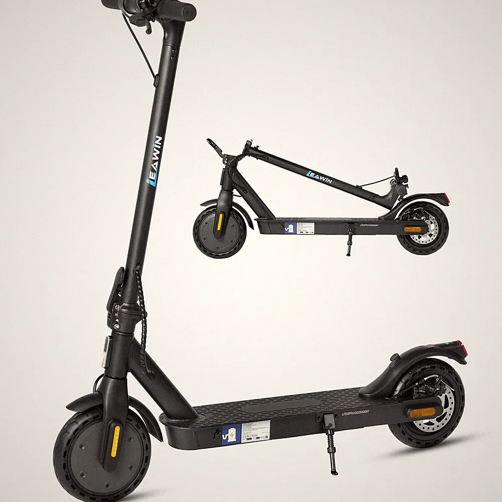 E-Scooter 2 Feder Klappba Elektroroller 10" Off-road E-Roller EU 48V/10Ah 25kmh