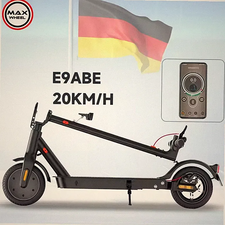 E-Scooter Elektroroller E9ABE 8,5" 350W ABE, Straßenzulassung 20kmh 25-30km