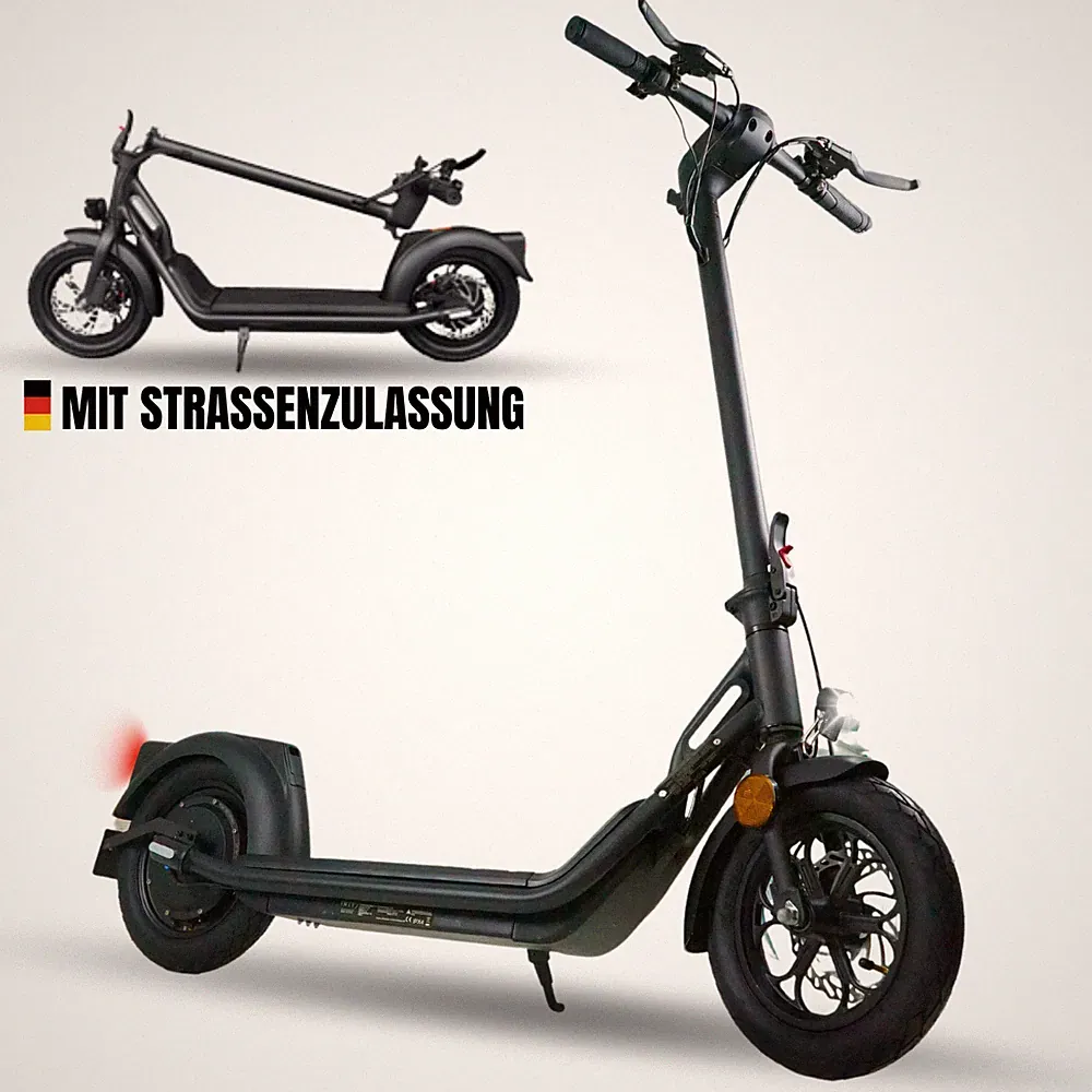 E-Scooter Elektroscooter Elektroroller Straßenzulassung 400W ABE IMLEX IM-ES1201