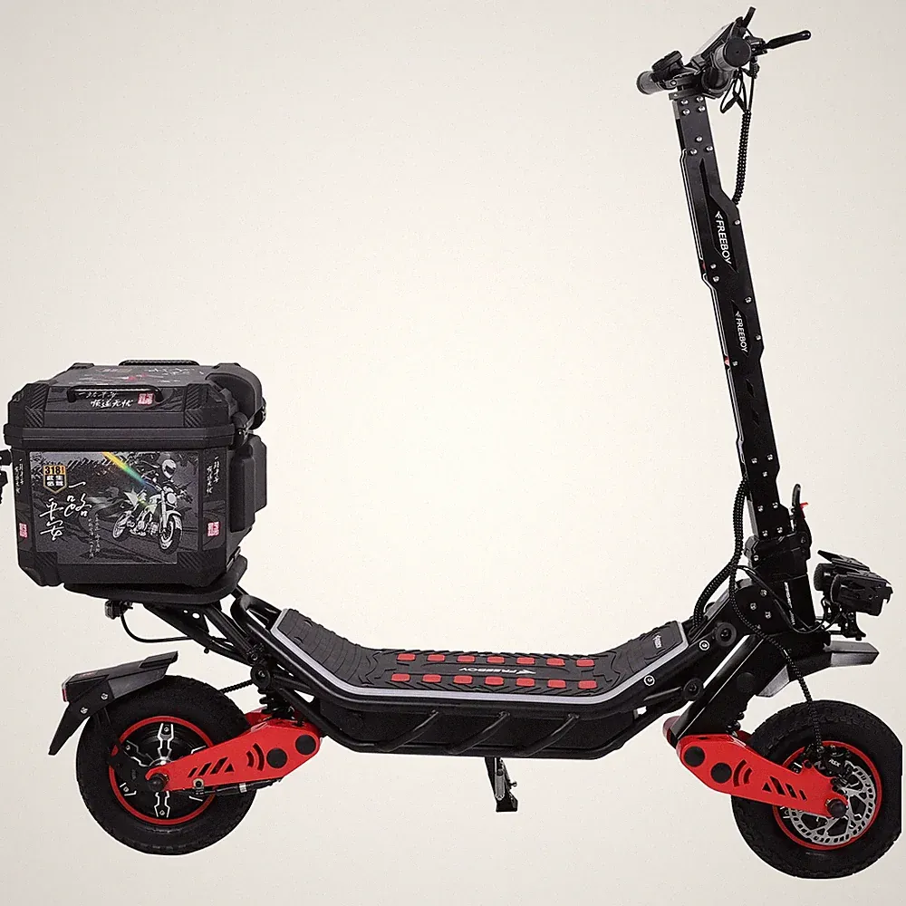 E-Scooter Freeboy H10 6000W 60V 12 Zoll Off-Road Elektroroller Bis 75KM/H 23AH