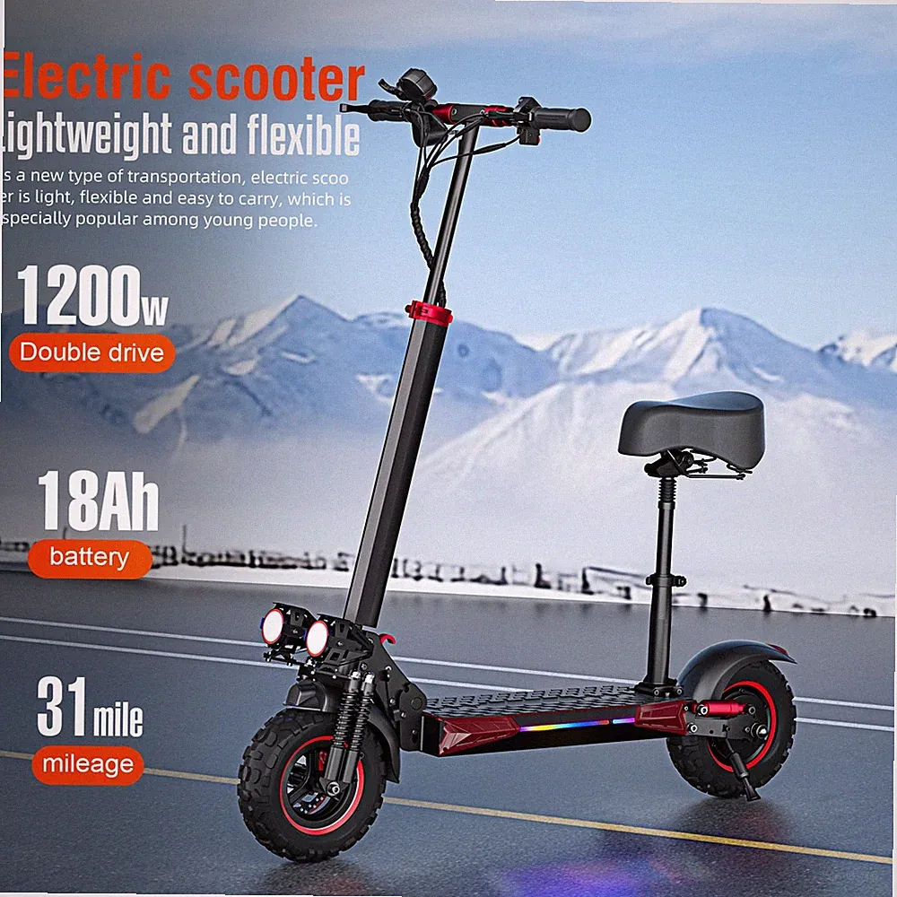 E-Scooter Freeboy J11MAX 1200W 48V 18AH 50KM/H bis50KM 11"Off-Road Elektroroller