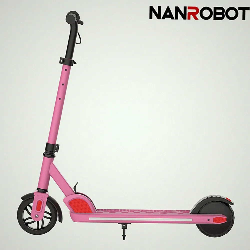 E Scooter Für Kinder 6-10 Jahren Kinderroller 16 km/h Elektroroller LED Faltbar