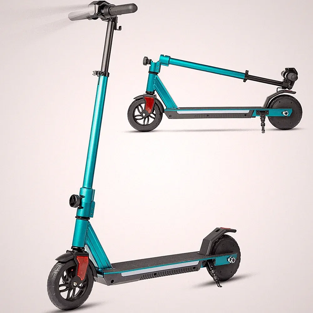 E Scooter Für Kinder Elektroroller 6-14 Jahren Kinderroller E-Roller mit LED DE